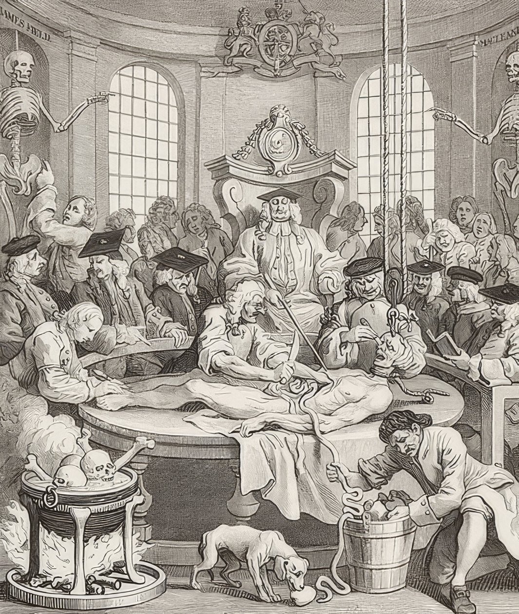 La récompense de la cruauté. De: Les quatre étapes de la cruauté - William Hogarth