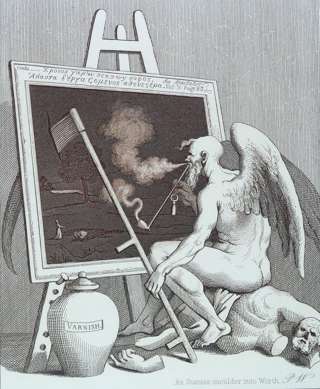 À la nature et à vous-même, faites appel - William Hogarth