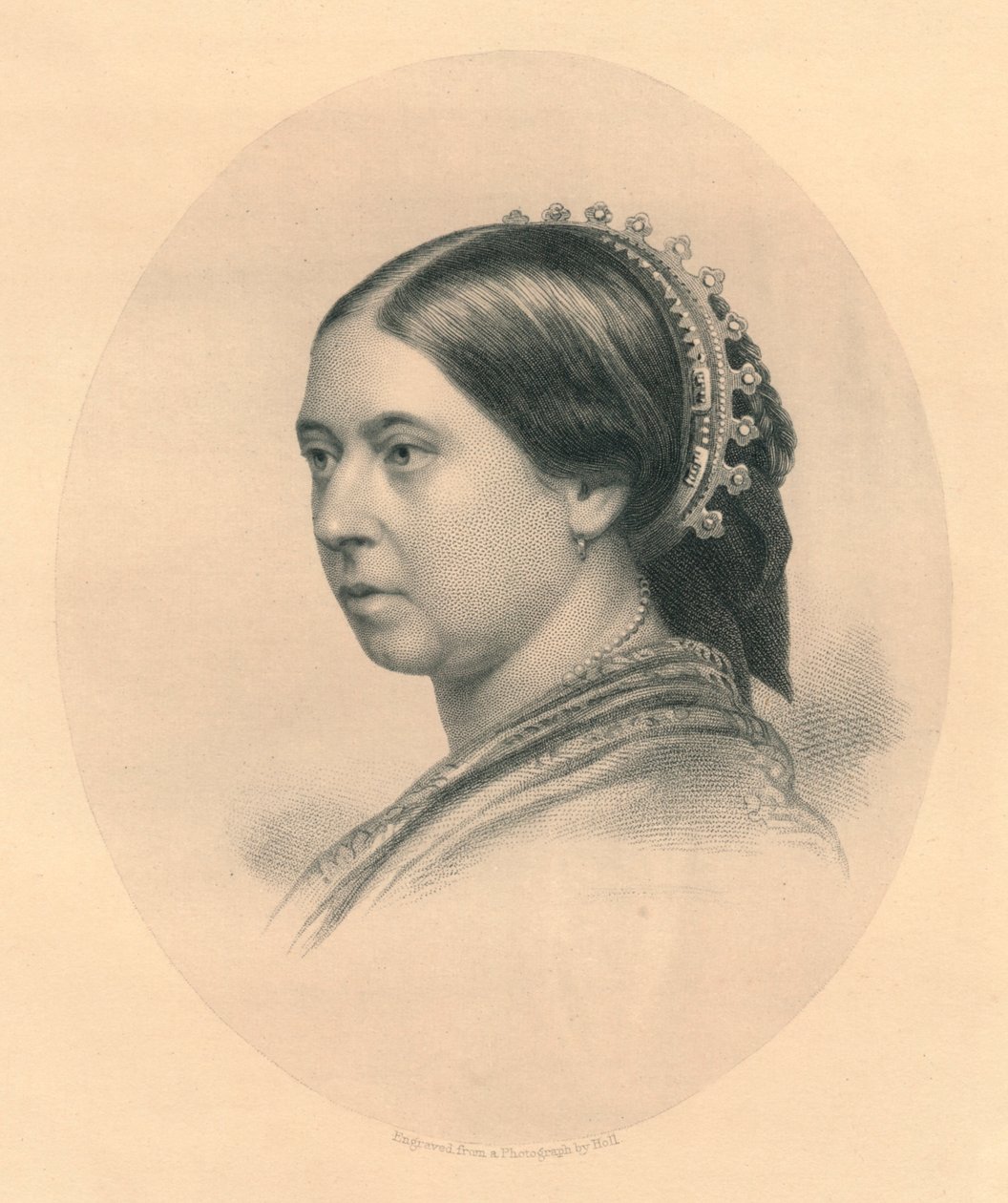 Sa Majesté la Reine, années 1860 - William Holl