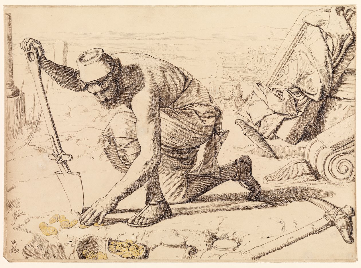 Le trésor caché - William Holman Hunt