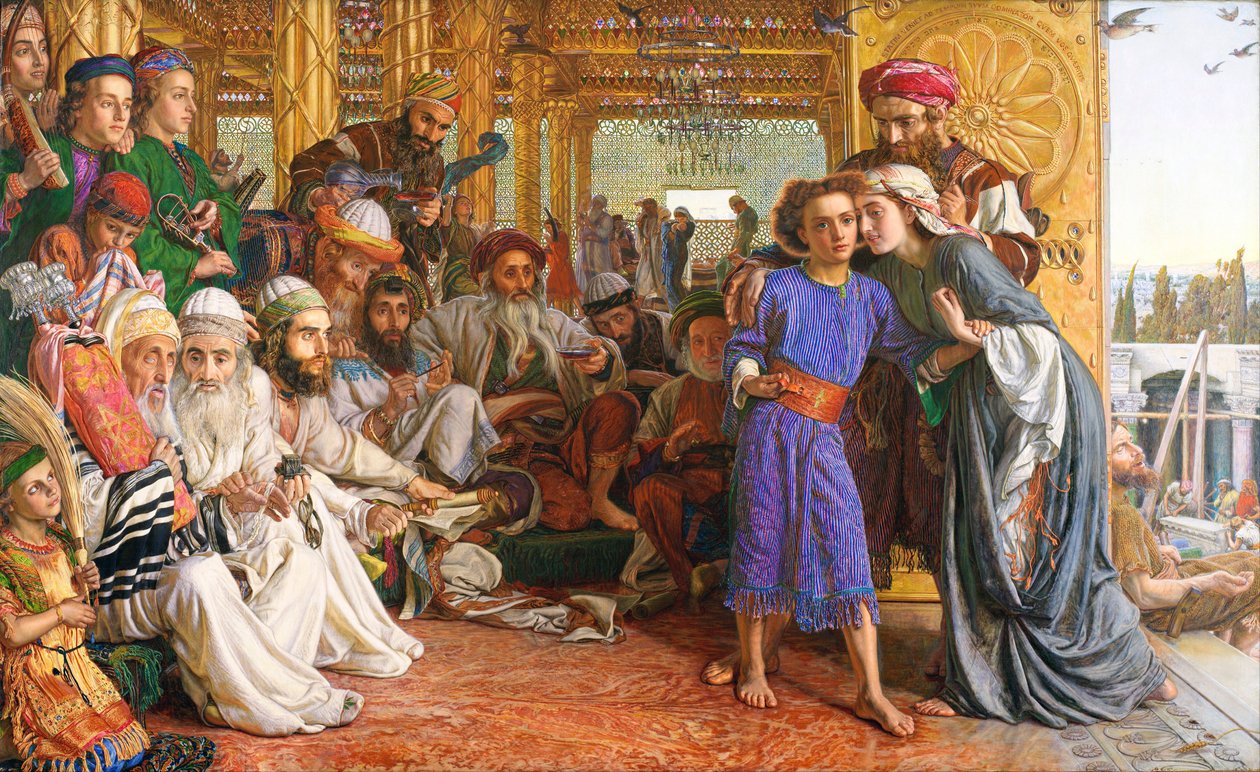 Découverte du Sauveur dans le temple - William Holman Hunt