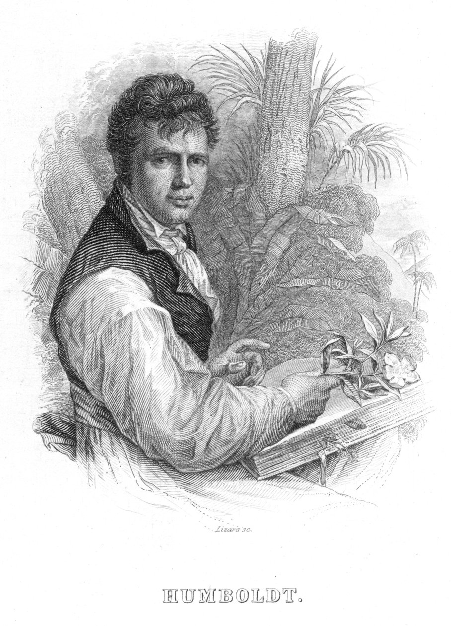 Alexander von Humboldt, naturaliste allemand, vers 1830 - William Home Lizars