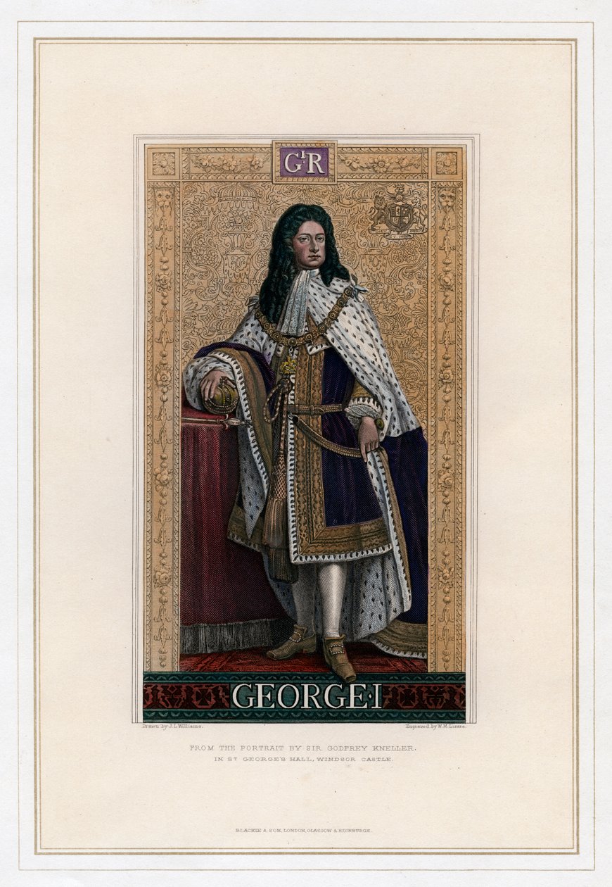 George Ier, roi de Grande-Bretagne - William Home Lizars