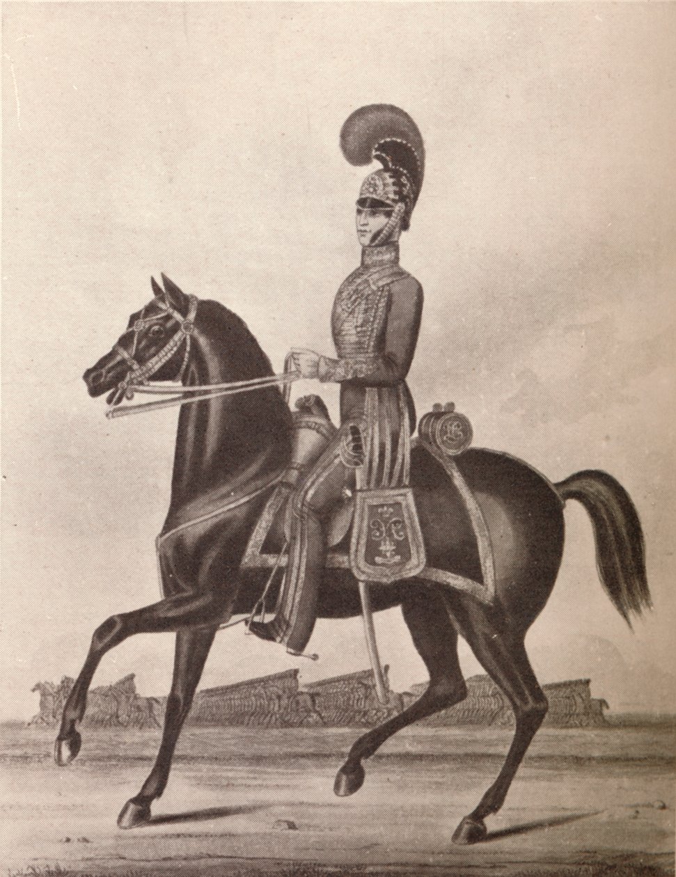 Officiers de la cavalerie légère de l