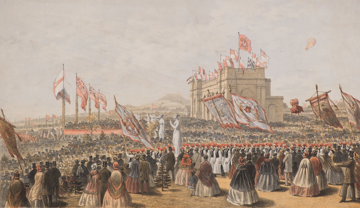 Ouverture du parc Baxter Dundee 9 septembre 1863 - William Husband McFarlane
