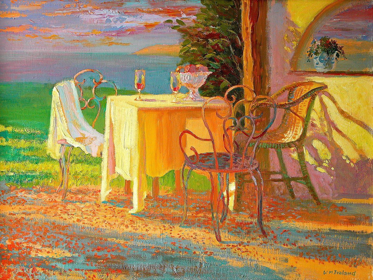 Terrasse du soir, 2003 - William Ireland