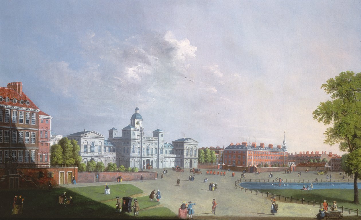 La Parade des Horse Guards, Westminster, 18ème siècle - William James