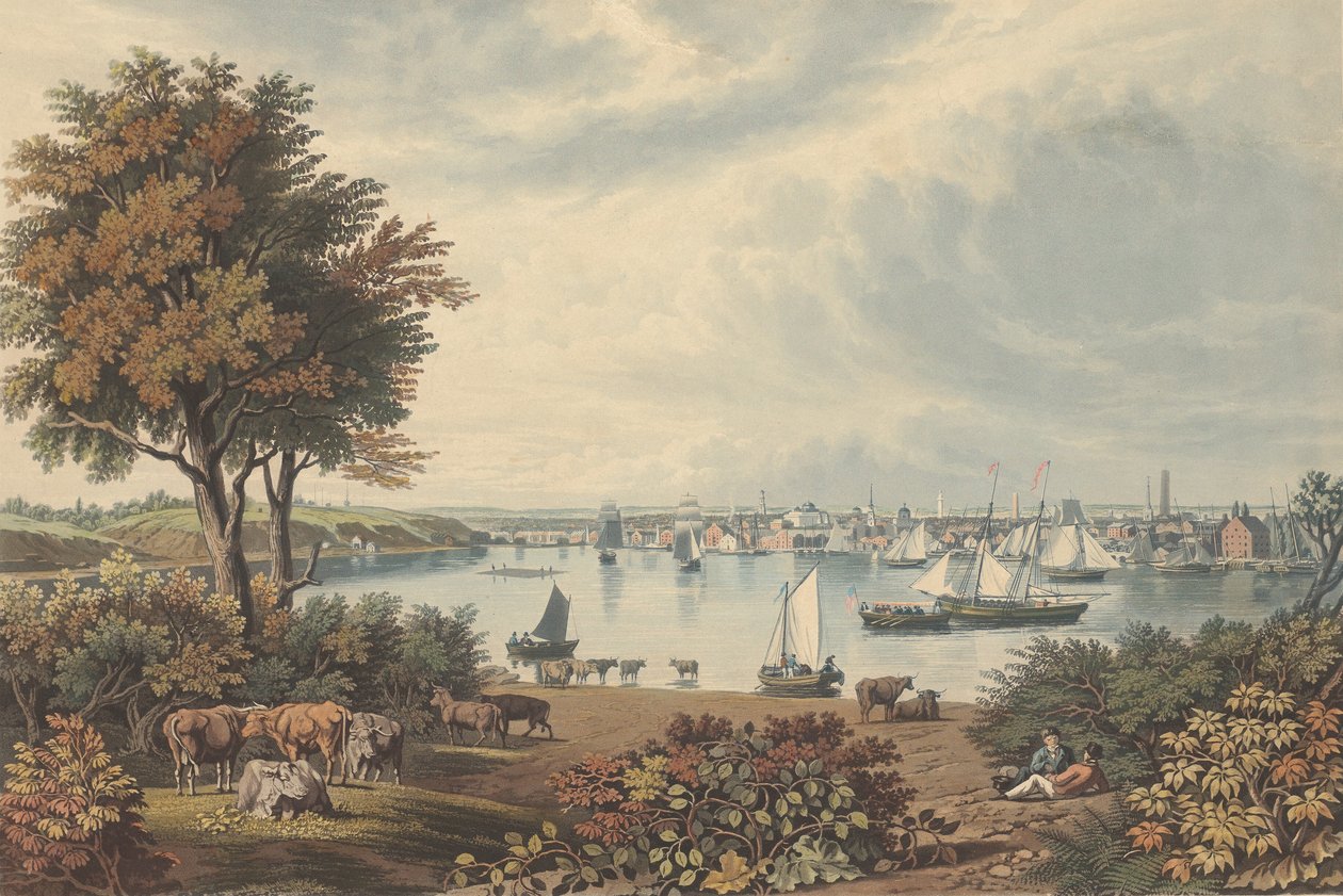 Baltimore pris près de Whetstone Point - William James Bennett