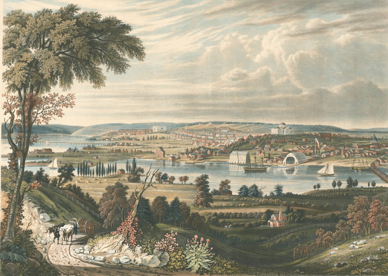 Ville de Washington : Depuis les chantiers navals - William James Bennett