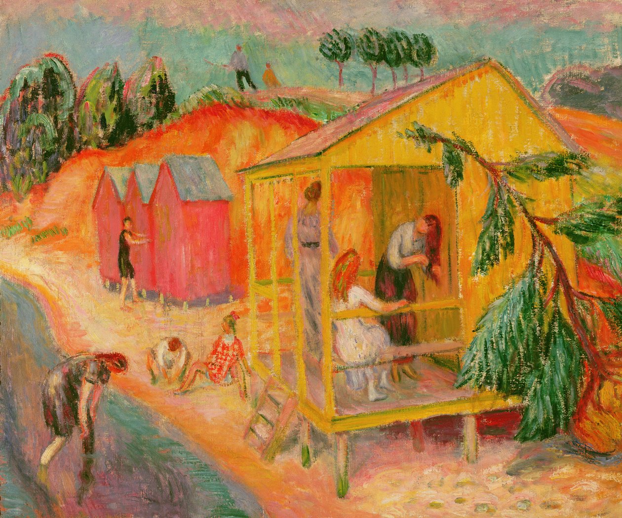 Bains publics - William James Glackens