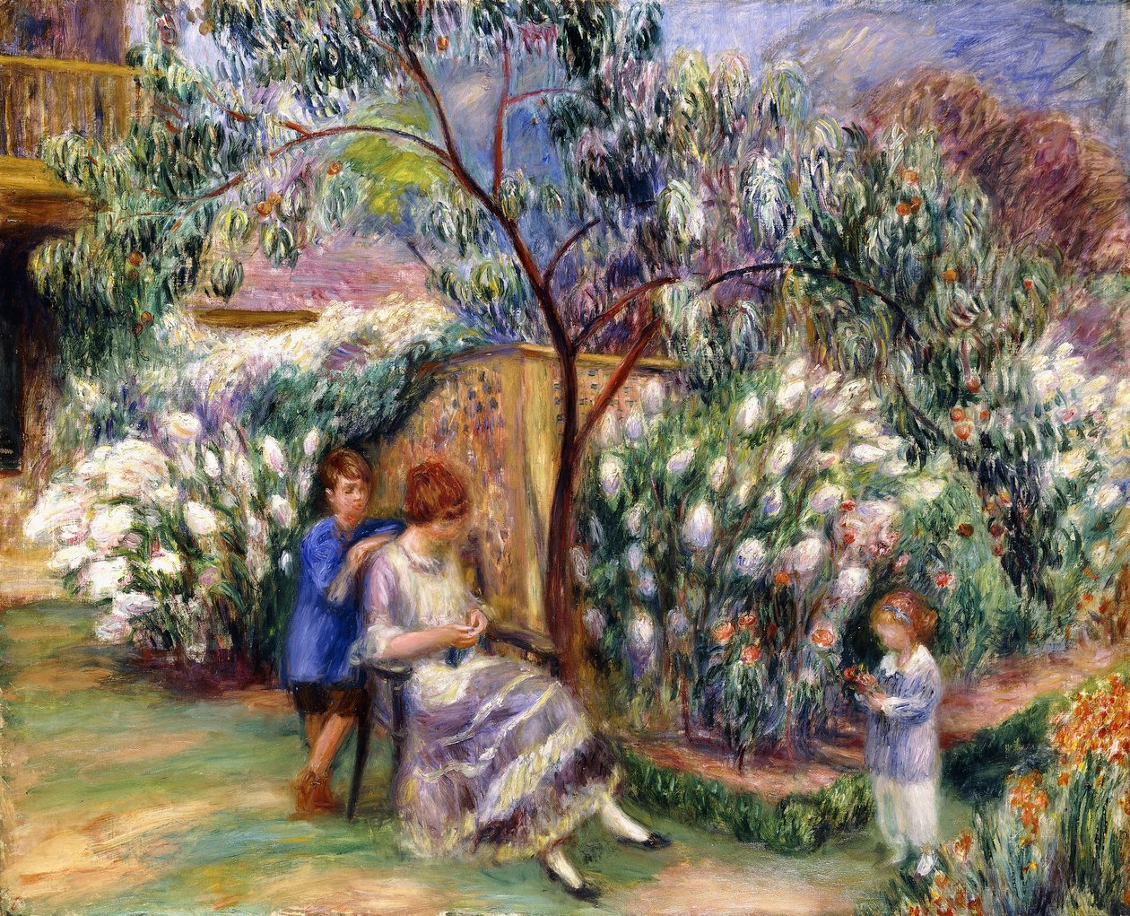 Dans le Jardin - William James Glackens