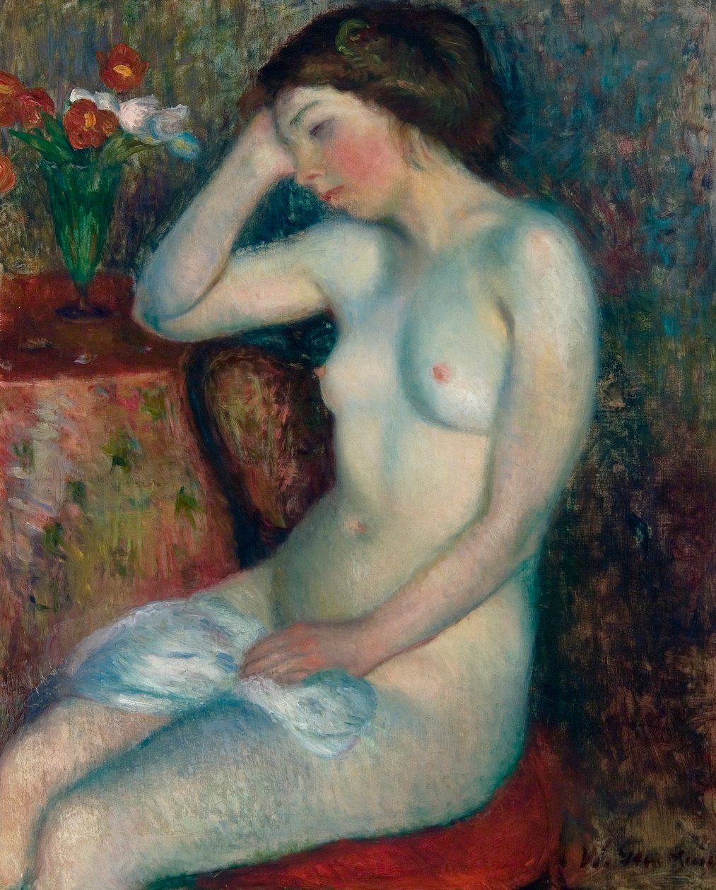 Fille endormie - William James Glackens