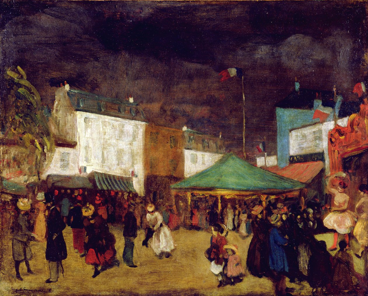 La foire du comté, vers 1895 - William James Glackens