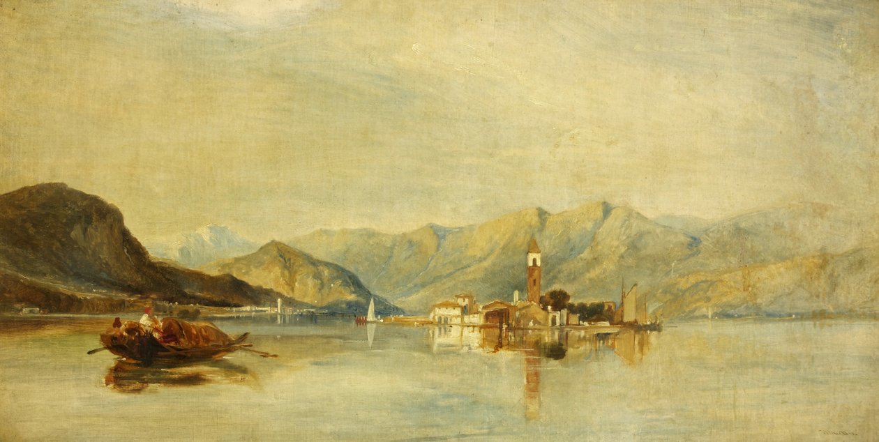Lac Majeur et Isola Bella - William James Muller