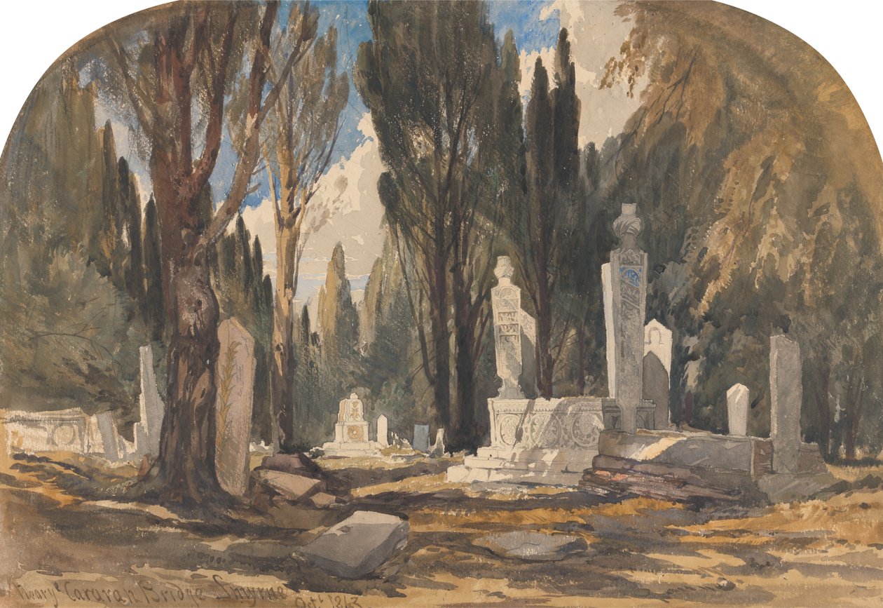 Près du pont des caravanes, Smyrne - William James Muller
