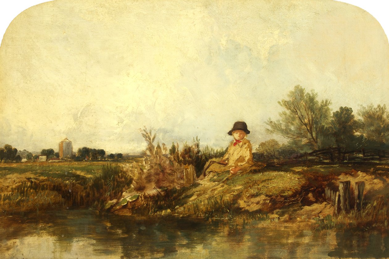 Sur la Medway - William James Muller