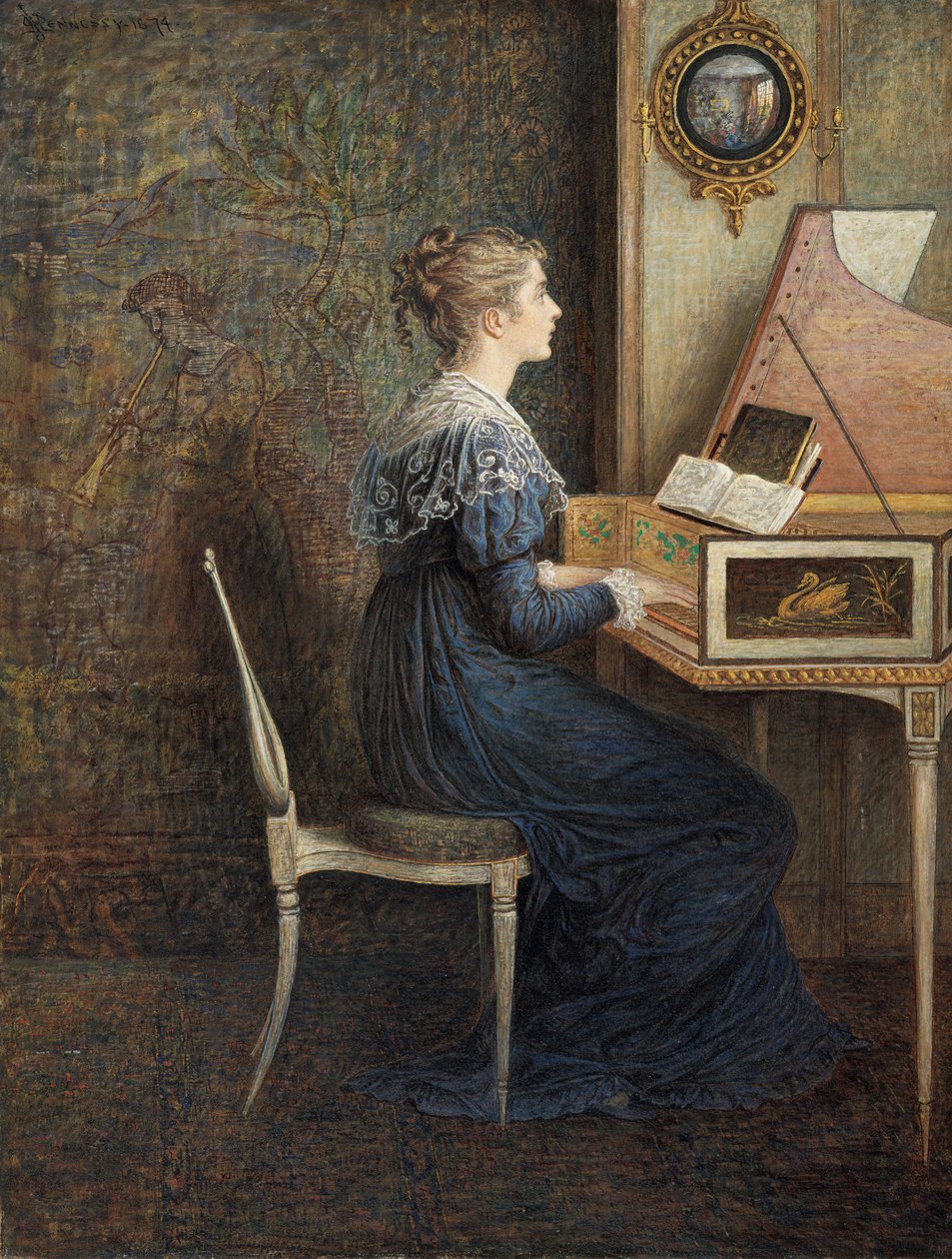Une vieille chanson, 1874 - William John Hennessy
