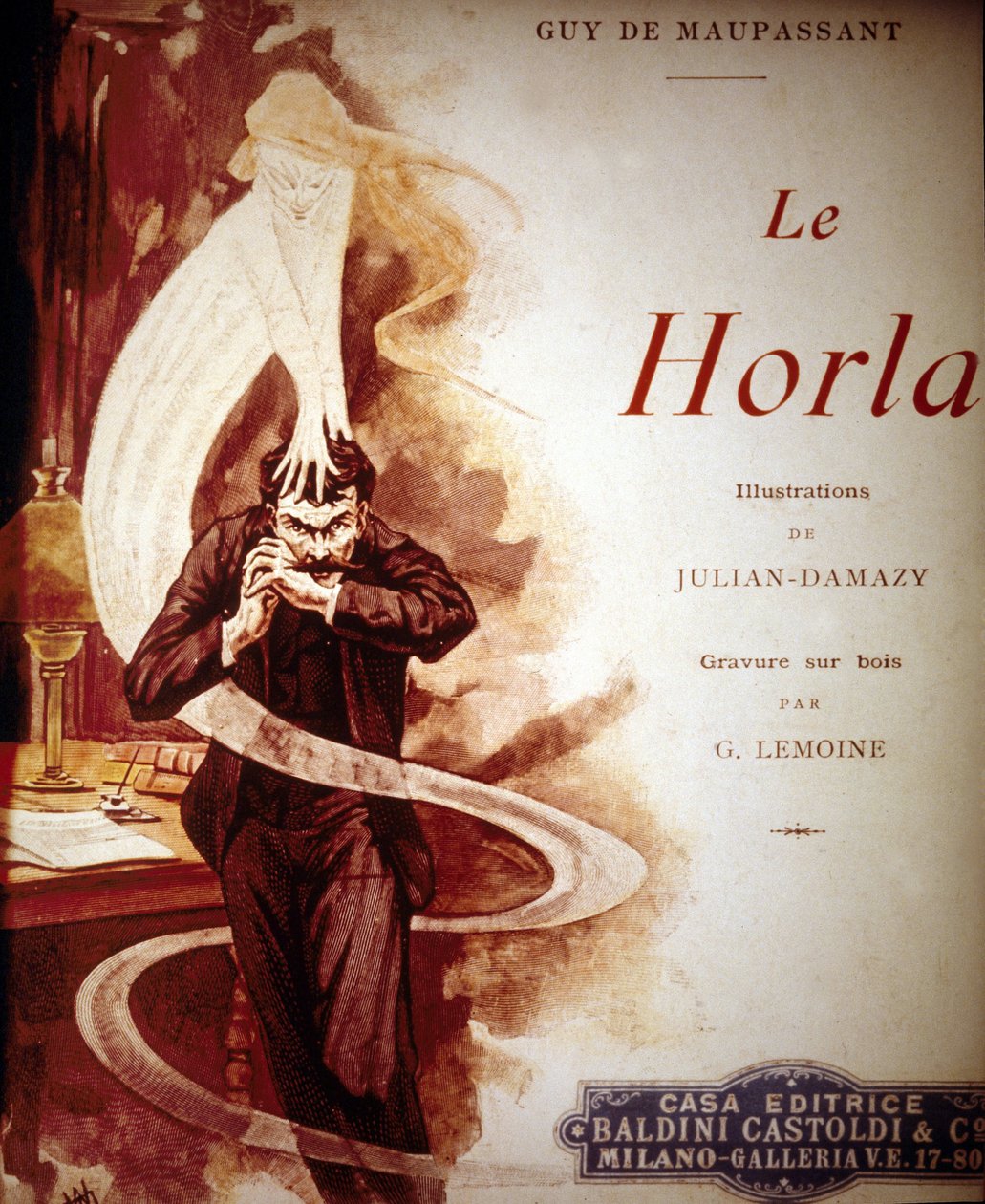 Couverture de « Le Horla » de Guy de Maupassant. Illustration de William Julian Damazy (1865-1910) - William Julian Damazy