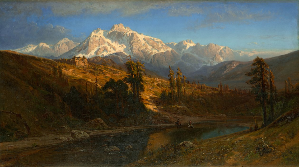 Mono Pass, Montagnes de la Sierra Nevada, Californie - William Keith