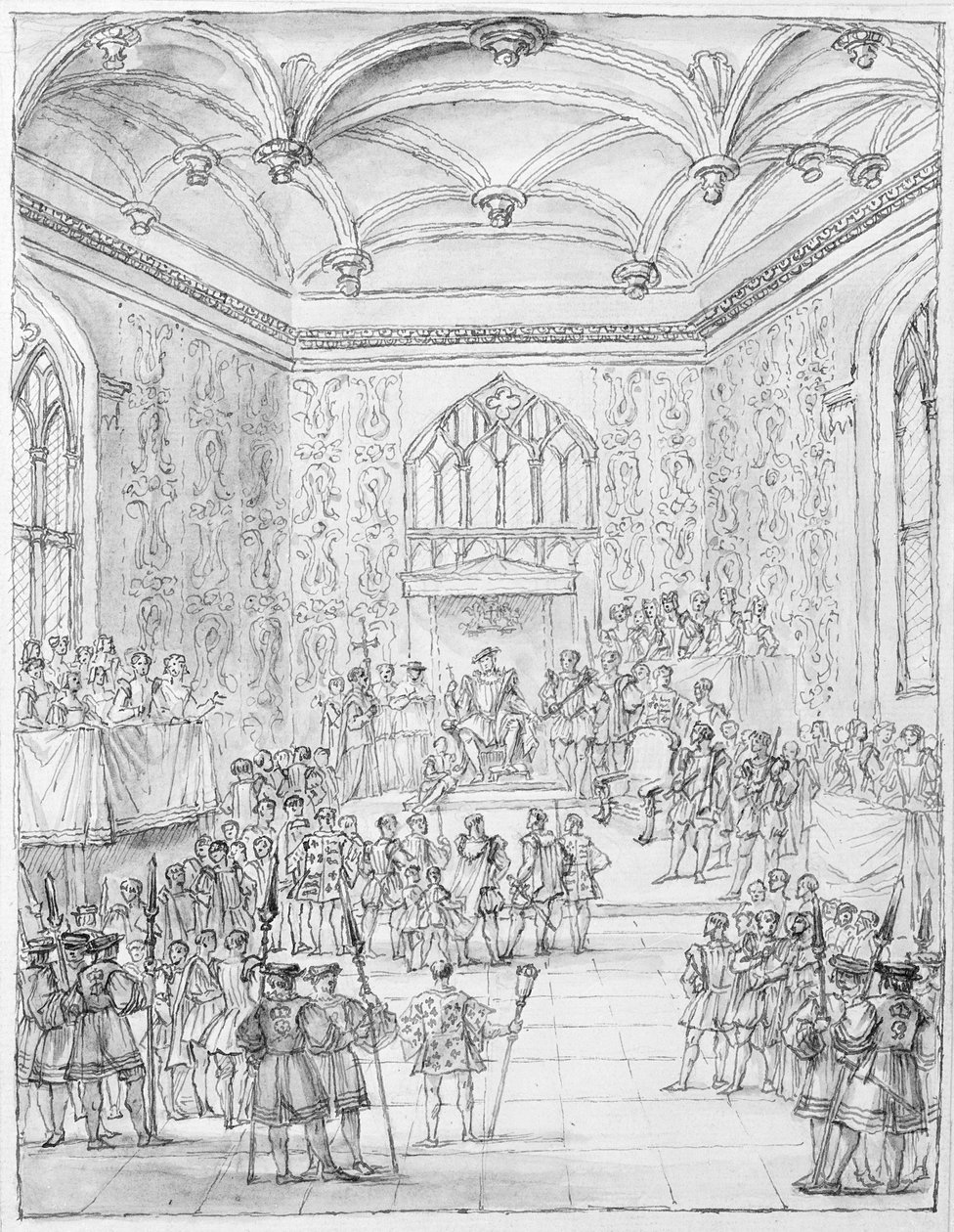 Henri VIII recevant Montmorency, l