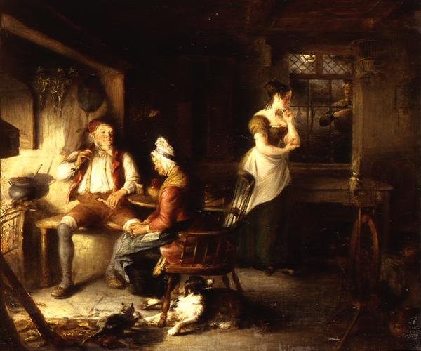 Ma mère somnolait devant le feu... - William Kidd