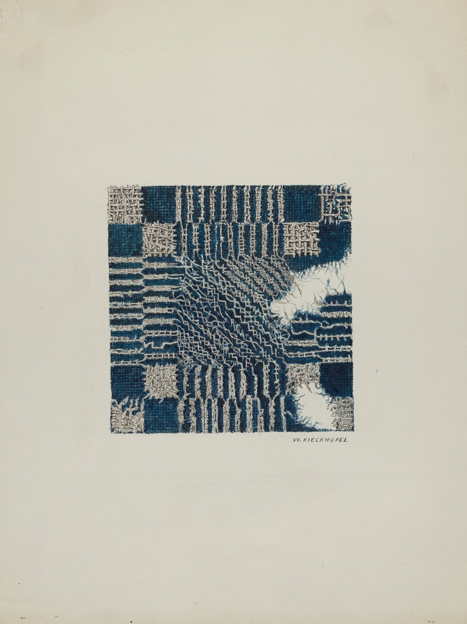 Section de couverture, vers 1940 - William Kieckhofel