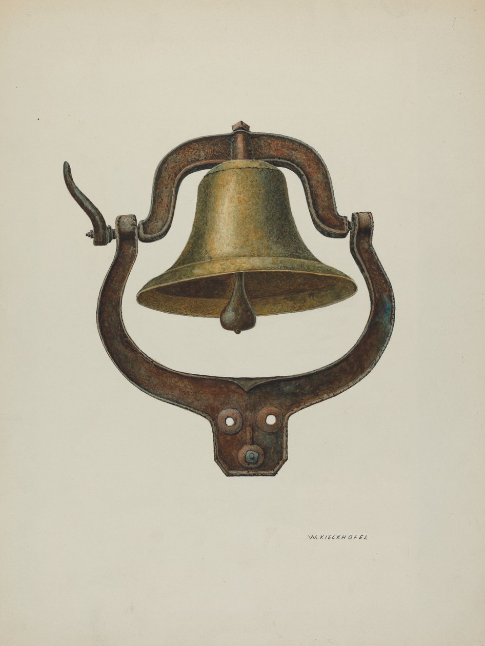 Cloche de dîner, 1940 - William Kieckhofel
