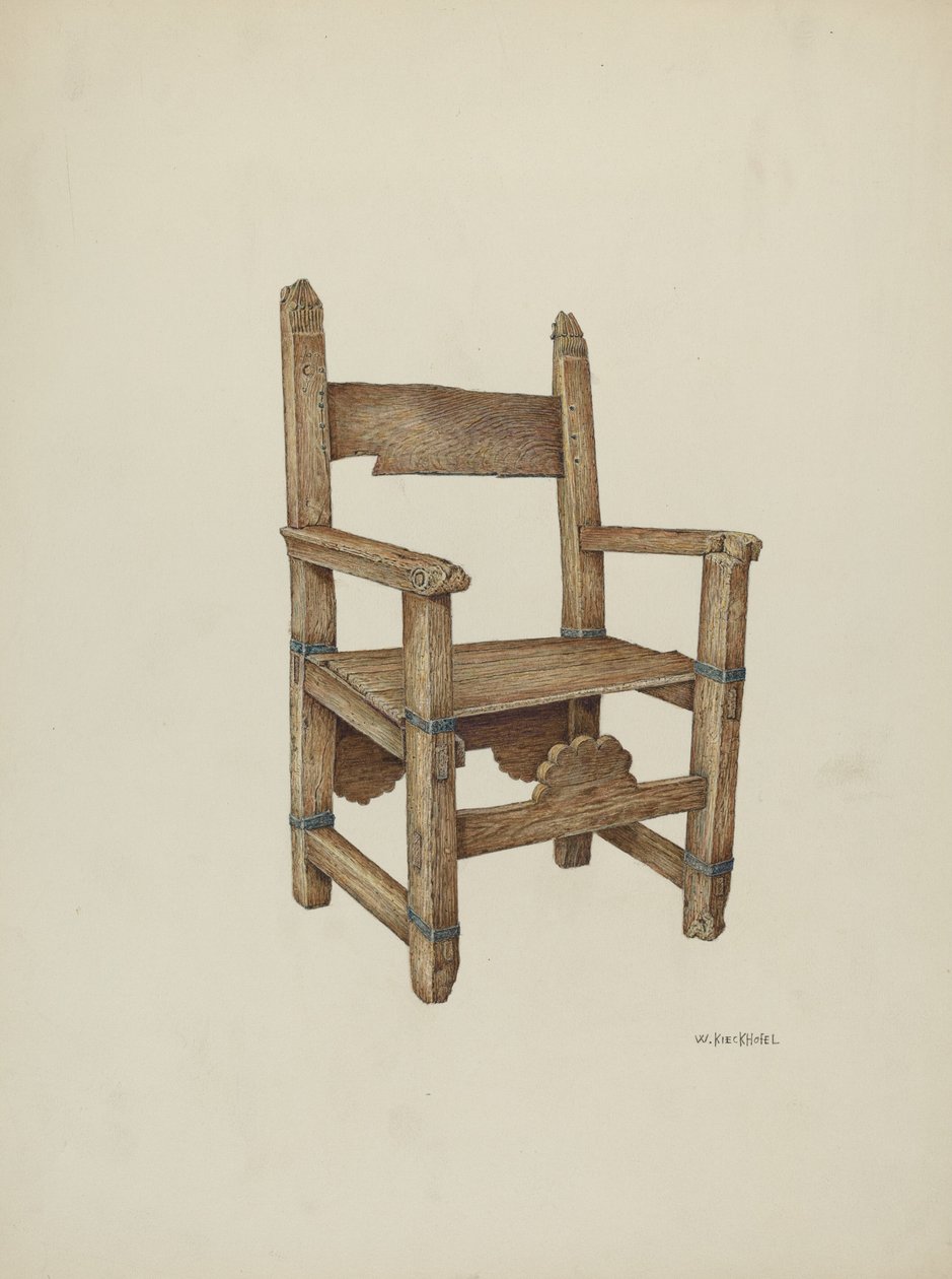 Chaise du sanctuaire - William Kieckhofel