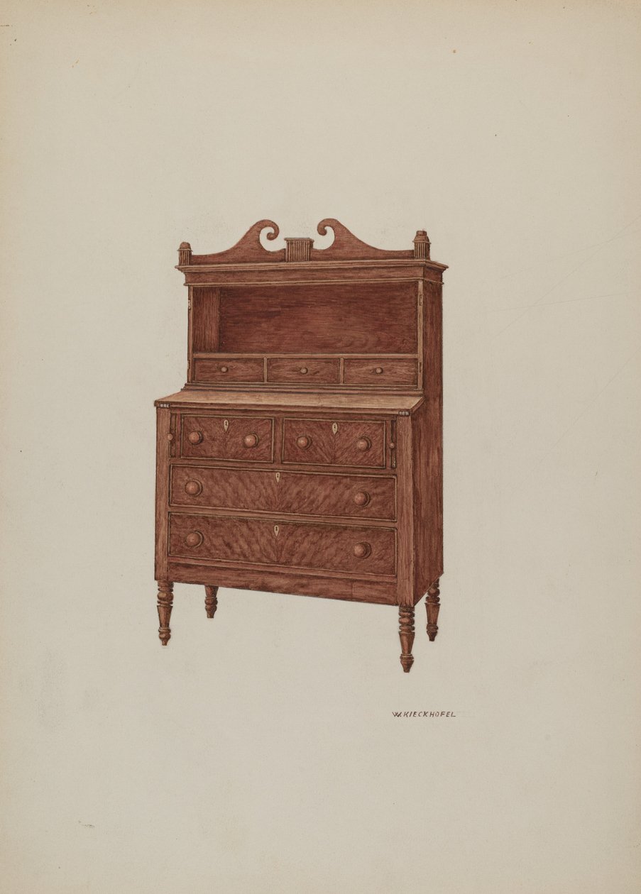 Secrétaire, 1935-1942 - William Kieckhofel