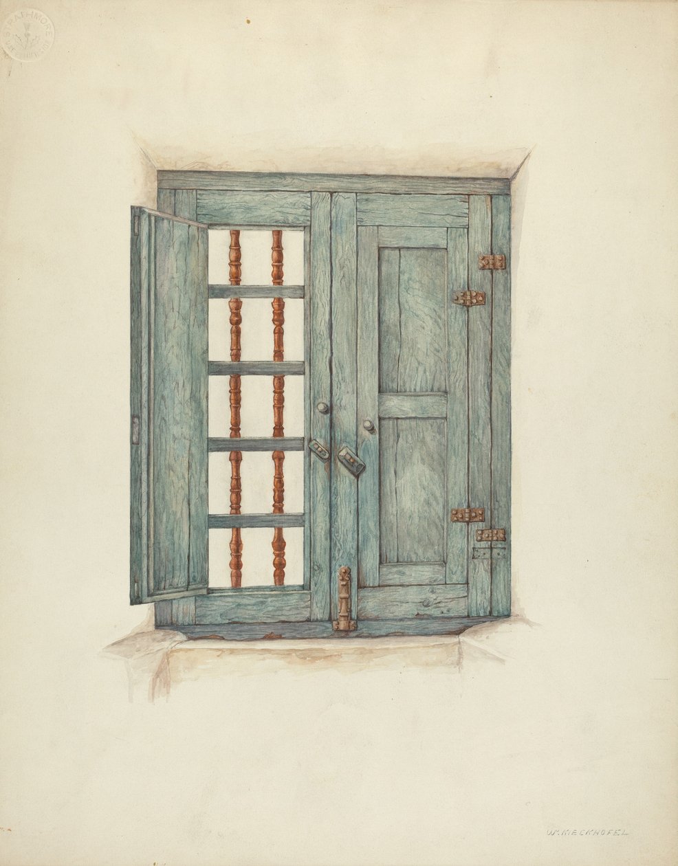 Volets et détails, c. 1939 - William Kieckhofel