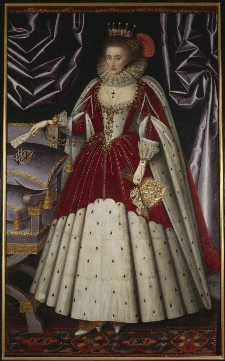 Portrait de Lucy Russell, comtesse de Bedford (1580-1627), née Harington - William Larkin