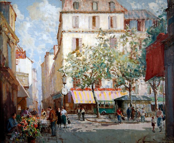 Une place à Paris - William Lee Hankey
