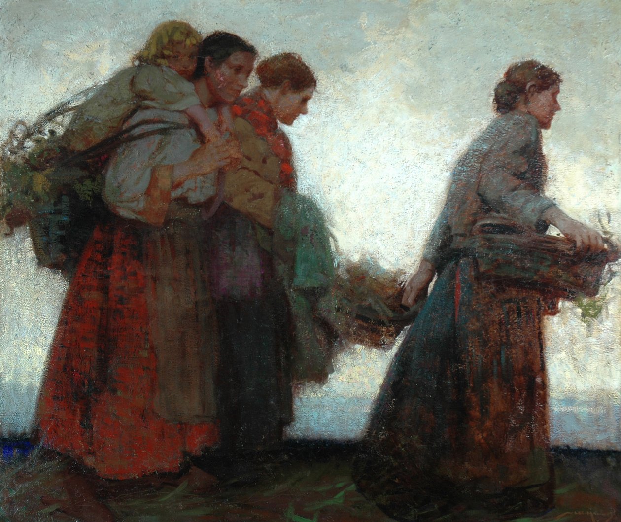 Sur les digues - William Lee Hankey