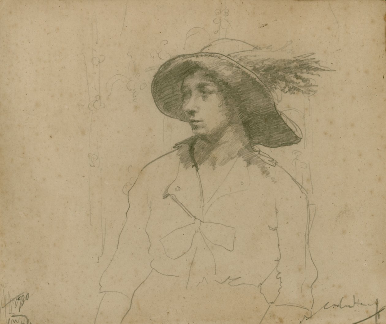 Étude pour un portrait d