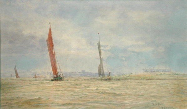 Fort Hoo, rivière Medway - William Lionel Wyllie