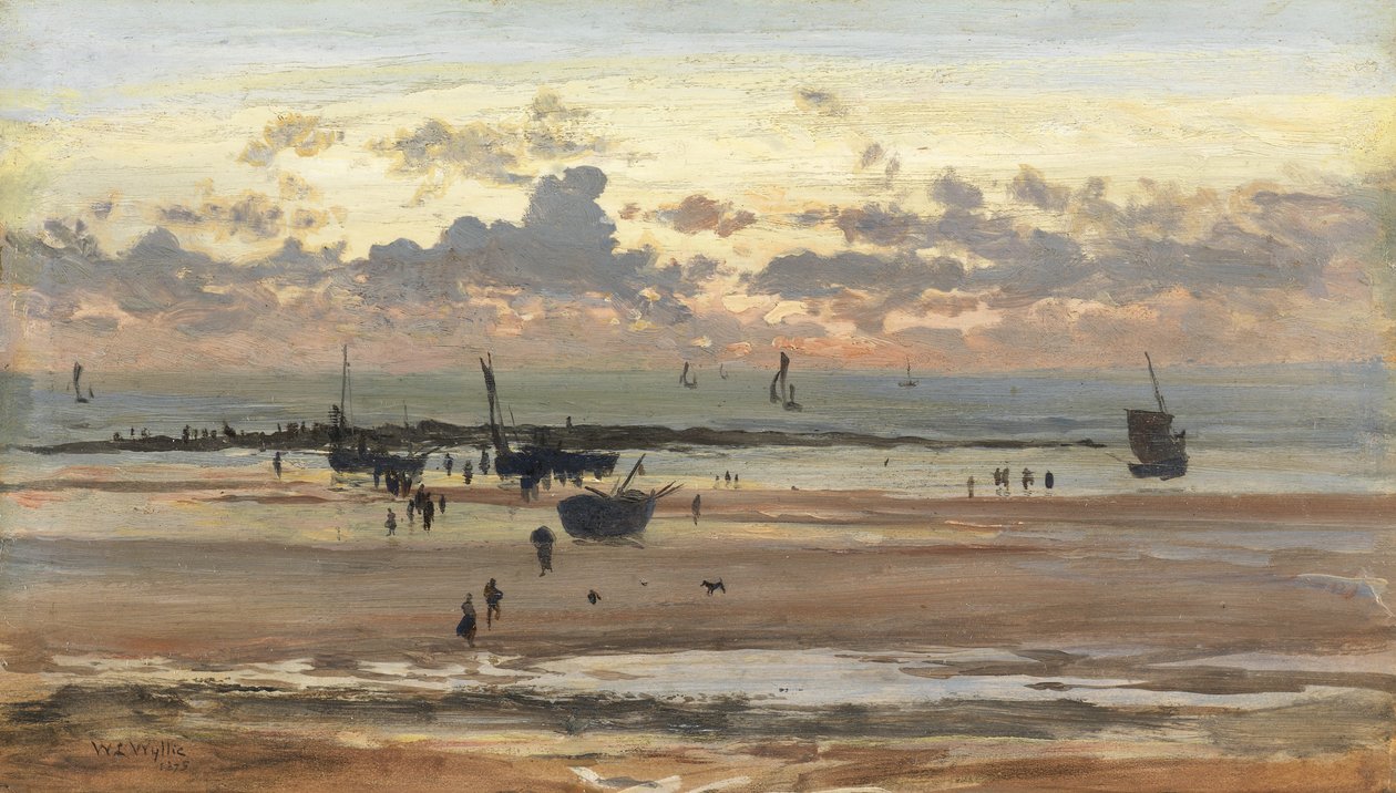 Portel Fisher Folk, 1875 - William Lionel Wyllie
