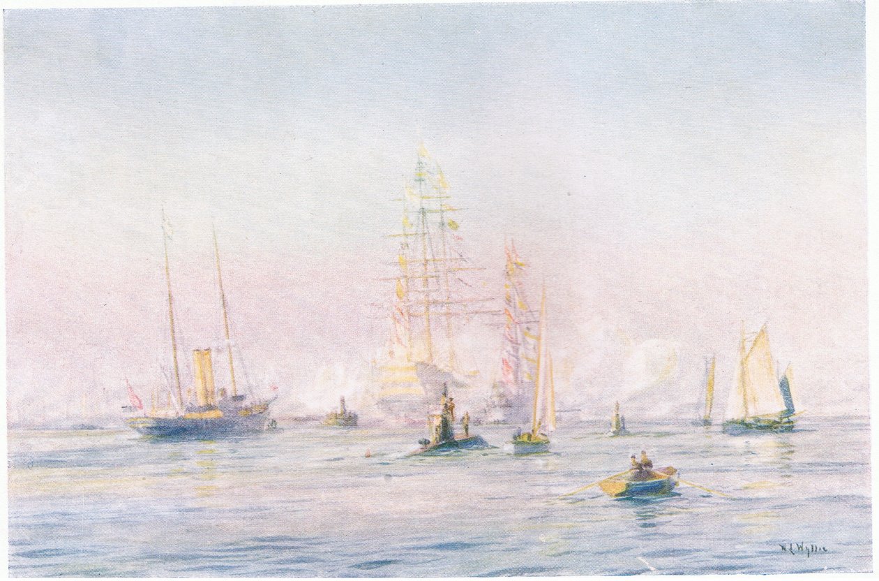 Portsmouth Harbour 1912, 1915 - William Lionel Wyllie