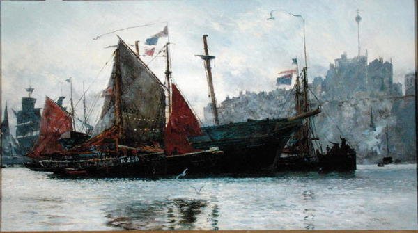 Port de Ramsgate - William Lionel Wyllie