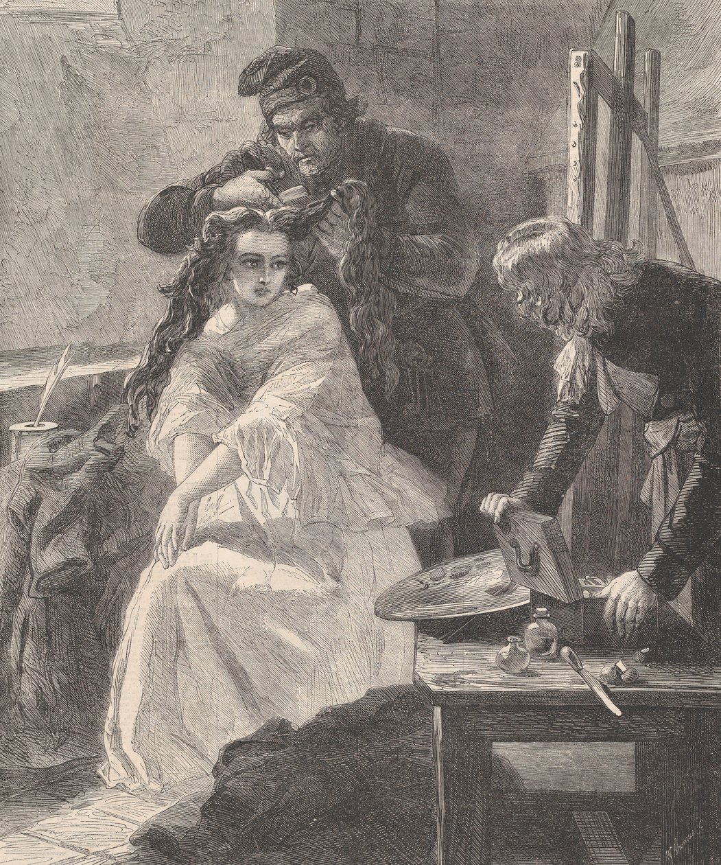 La Toilette des Morts, de Illustrated London News - William Luson Thomas
