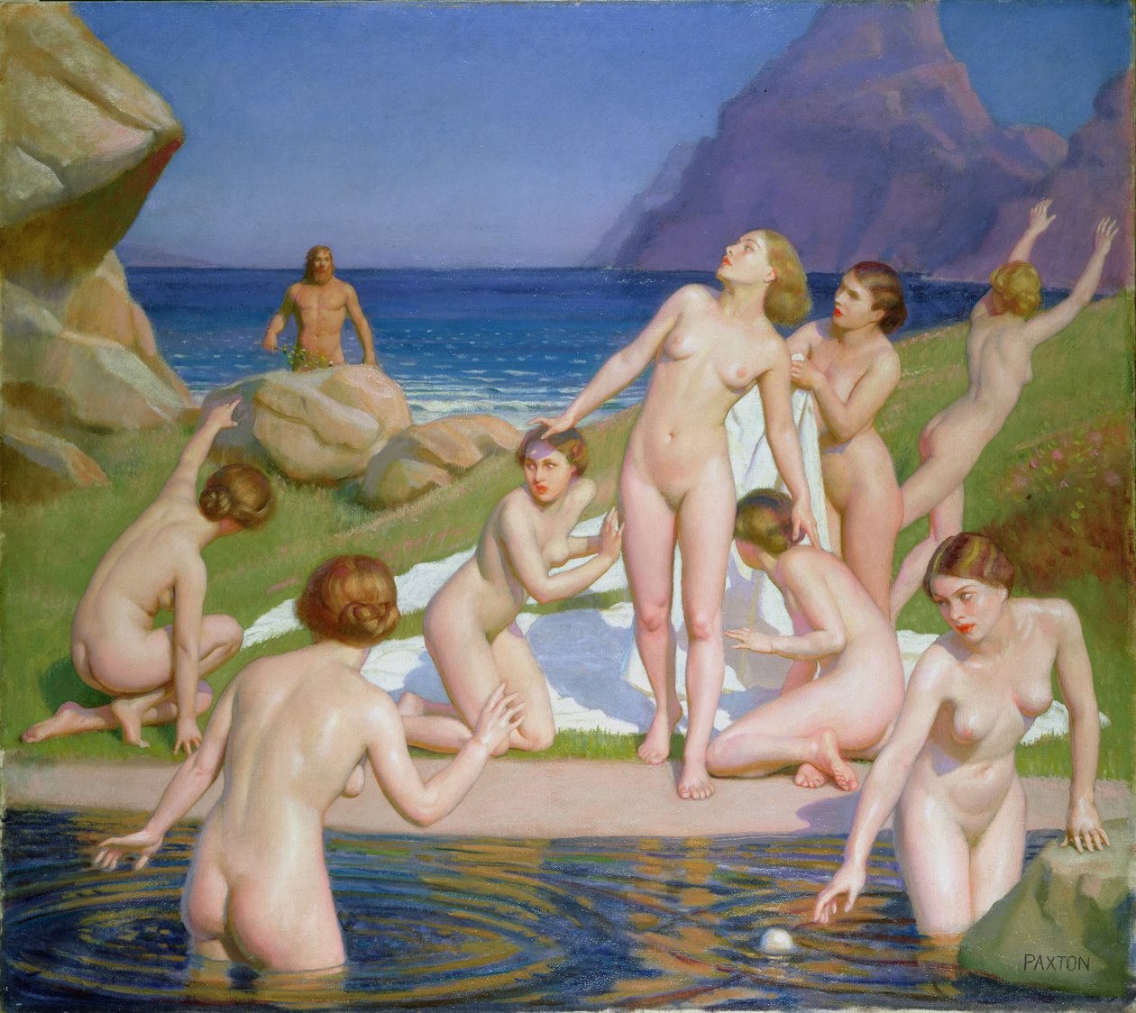 Nausicaa - William McGregor Paxton