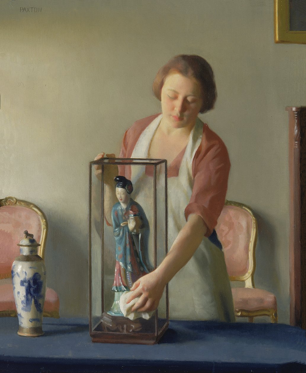La Figurine - William McGregor Paxton