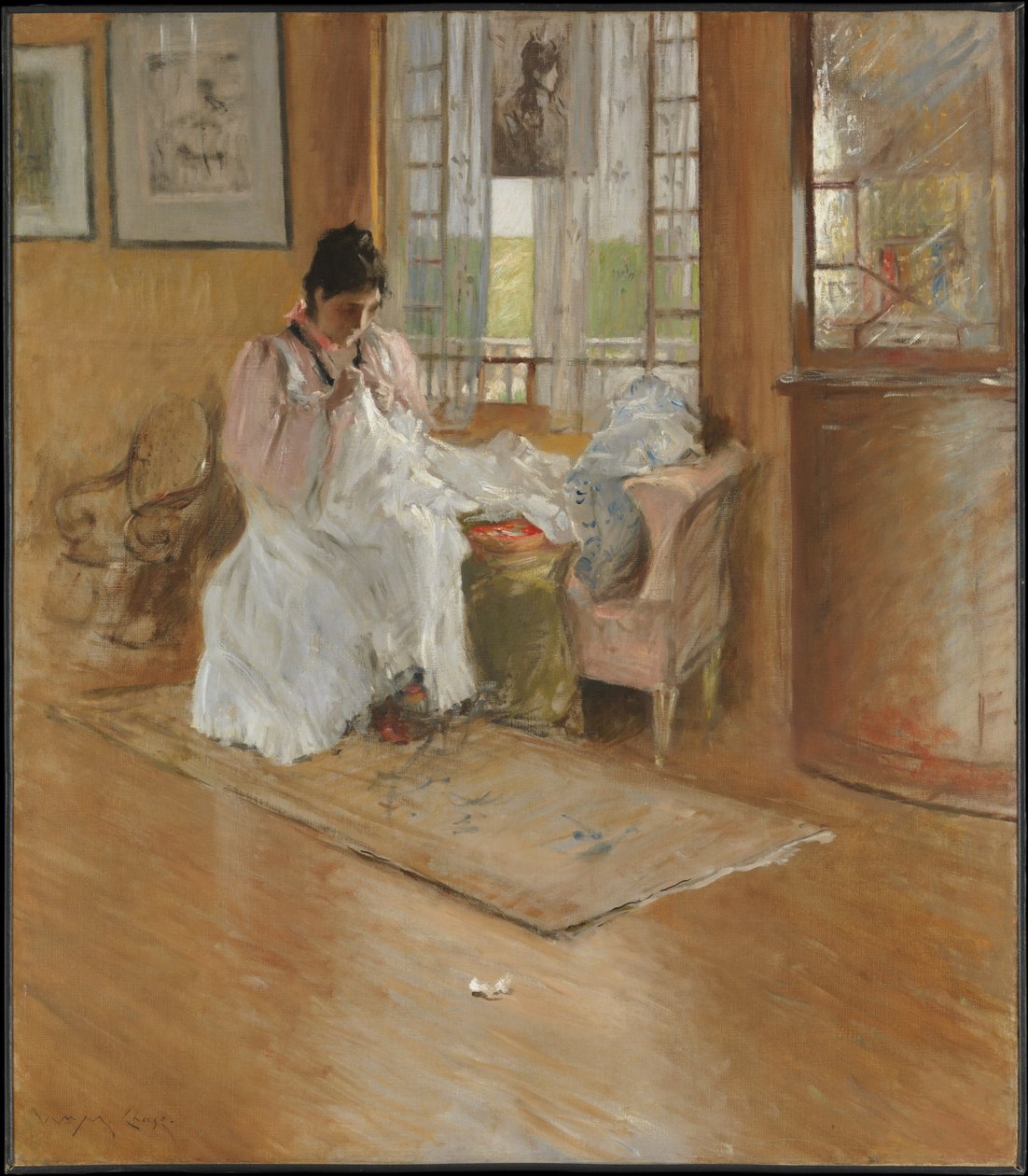 Pour le petit - William Merritt Chase