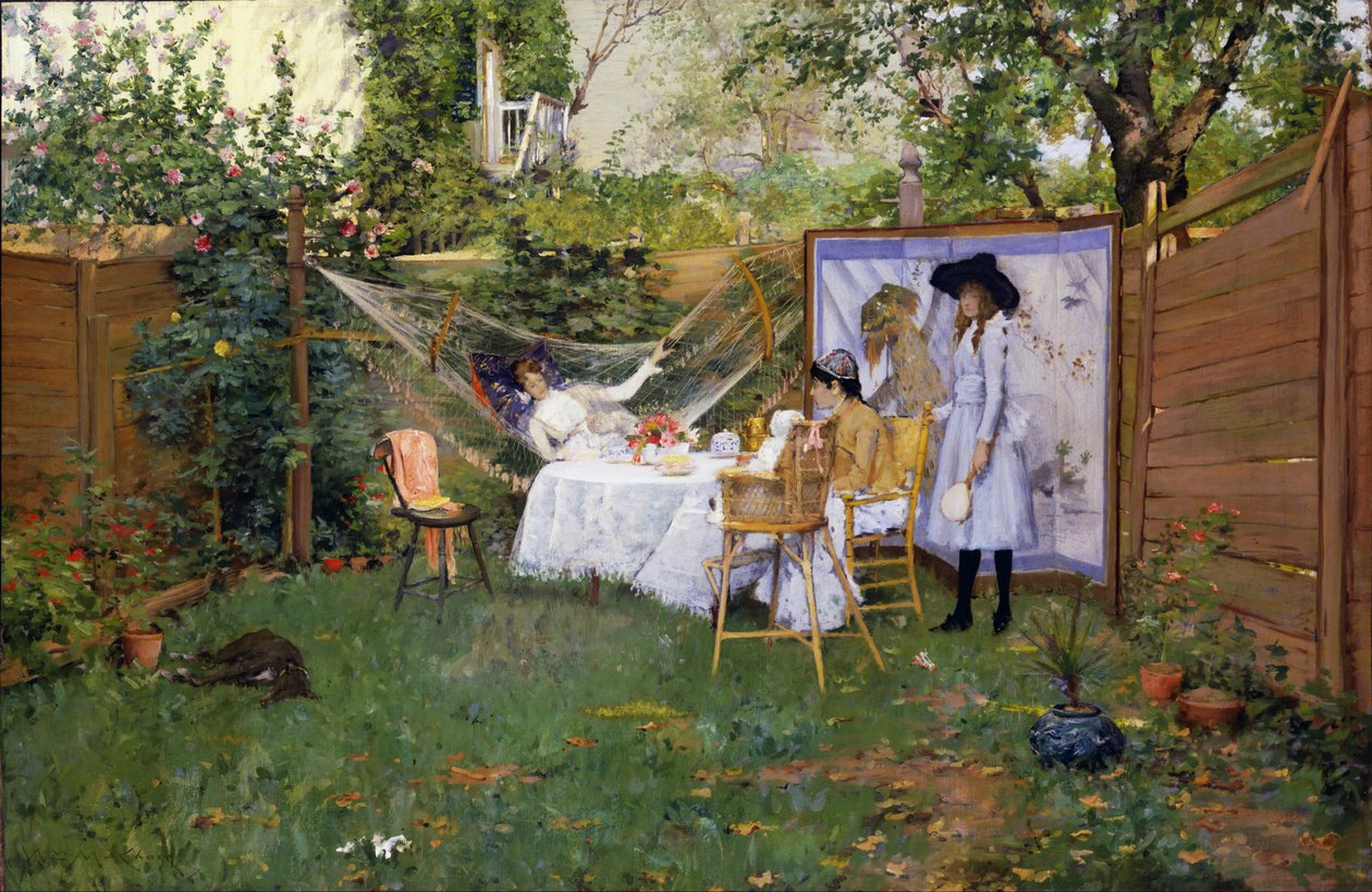 Petit déjeuner en plein air - William Merritt Chase