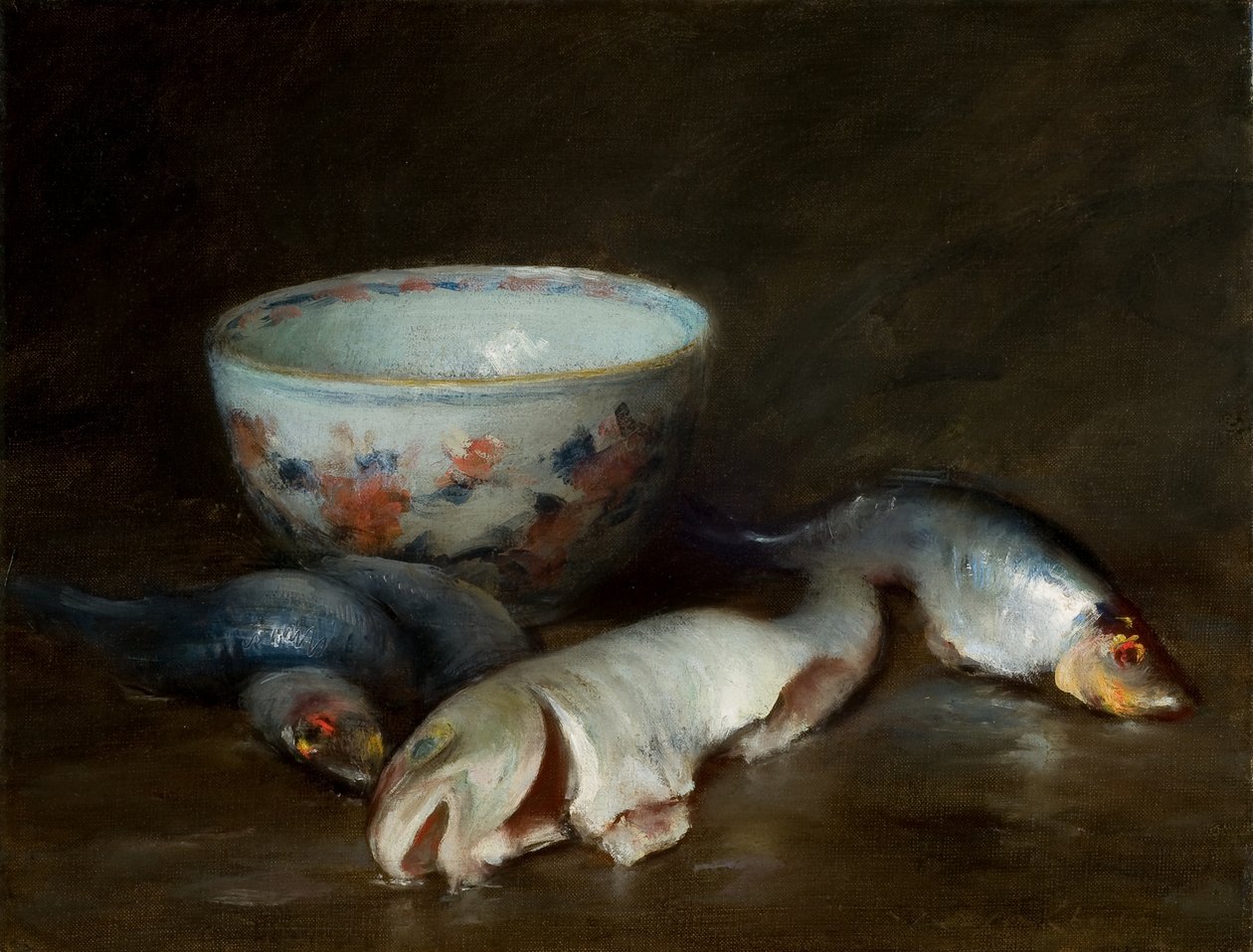Nature morte avec poisson - William Merritt Chase