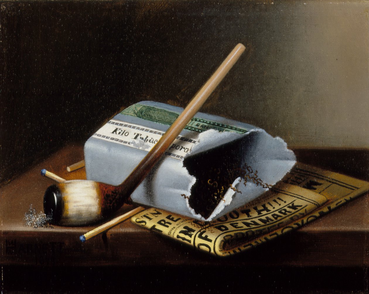 Hélas, pauvre Yorick - William Michael Harnett