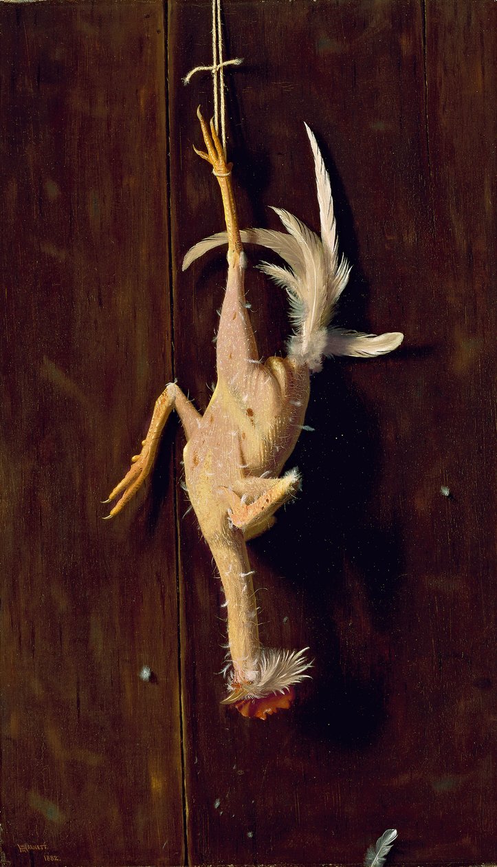 Plumé à vif, 1882 - William Michael Harnett