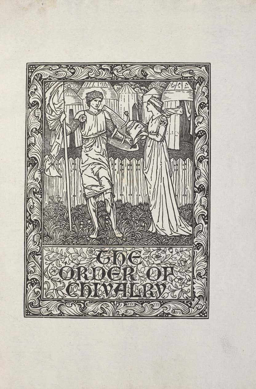 Illustration par William Morris, pour 