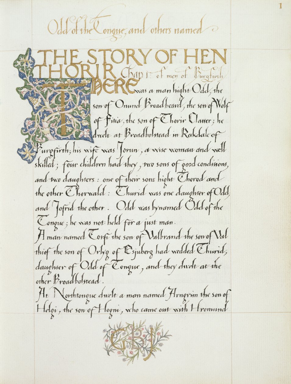 Ms 270* f.1r L