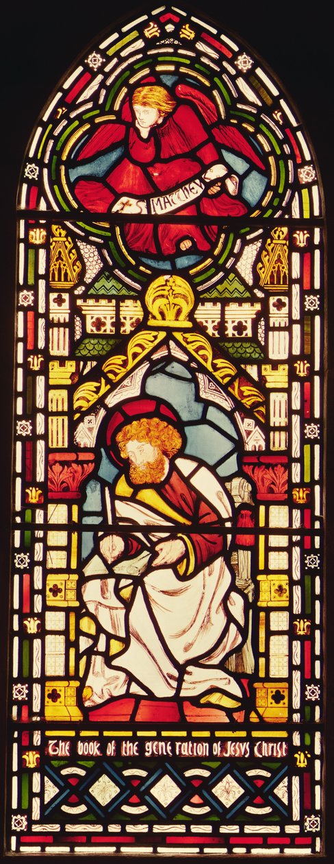 Saint Matthieu, c.1870 - William Morris