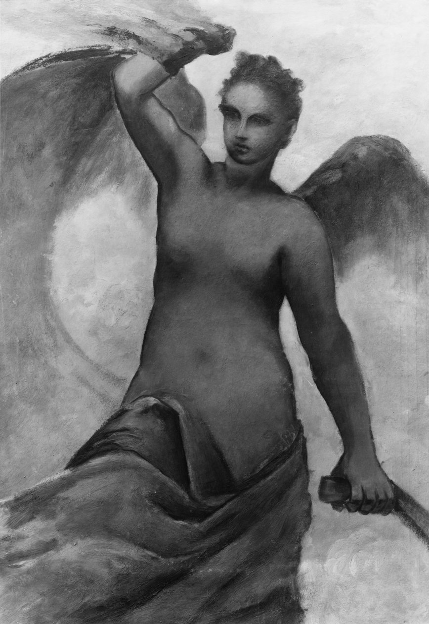 Fortune : une étude pour "Le Découvreur" - William Morris Hunt